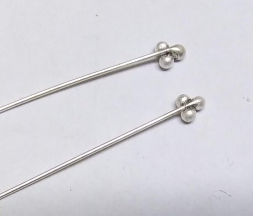 Judy Larson's Bali Style Earrings - , Contemporary Wire Jewelry, Stamping, Stamps, Butane Torch, Soldering, Solder, Drilling, Drill, solder them bask in place